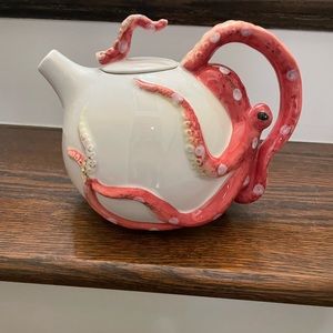 BLUE SKY CLAYWORKS 2014 OCTOPUS TEA POT